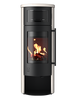 Kaminofen Drooff Aprica 2 Cook PremiumWhite 4,3 kW ohne Holzfachtür DIBT-Zulassung