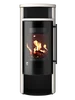 Kaminofen Drooff Aprica 2 Plus Trend PremiumWhite ohne Holzfachtür ohne Teefachblende DIBT-Zulassung