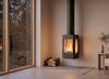 Nordpeis Kaminofen YoU Ceiling Deckenhängend dunkle Thermotte