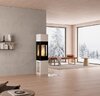 Nordpeis Kaminofen YoU Colorado White High helle Thermotte