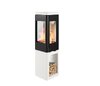 Nordpeis Kaminofen YoU Colorado White High helle Thermotte