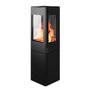 Nordpeis Kaminofen YoU Steel dunkel Thermotte