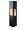 Nordpeis Kaminofen YoU Steel High helle Thermotte