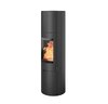 Nordpeis Kaminofen Origo High dunkel Thermotte