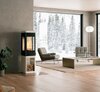 Nordpeis Kaminofen YoU Colorado White dunkel Thermotte