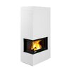 Kaminbausatz Nordpeis Monaco A links dunkle Thermotte