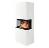 Kaminbausatz Nordpeis Monaco High dunkle Thermotte