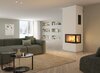Kaminbausatz Nordpeis Davos A High links dunkle Thermotte