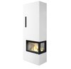 Kaminbausatz Nordpeis Davos P High helle Thermotte