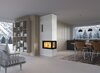 Kaminbausatz Nordpeis Davos P High helle Thermotte
