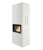 Kaminbausatz Nordpeis Wave F 3+5 dunkle Thermotte