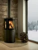 Kaminofen Varde Nordic 9 Air, schwarz mit Seitenglas