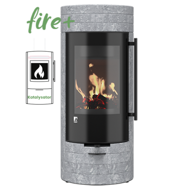 Kaminofen Drooff Aprica 2 Trend SP SpeckStein mit fire+ Abbrandsteuerung & Katalysator