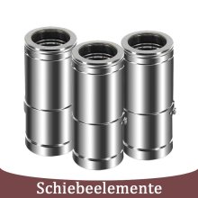 Premium Edelstahl Schornstein Schiebeelemente...