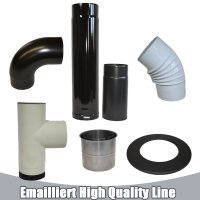 Ofenrohr emailliert High Quality Line