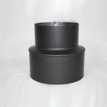 2 mm-Reduzierung DN 150-120 mm, Senotherm schwarz #310