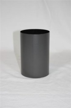 Pellet-Schornsteinanschluss 150 mm zylindrisch, gussgrau emailliert