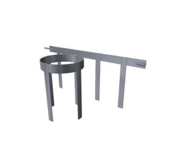 Schornsteinsanierungs Bausatz 0,5 mm - Edelstahlschornstein einwandig GBEW05 DN 150 6,5 m