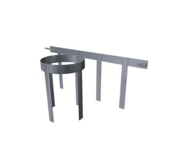 Schornsteinsanierungs Bausatz 0,5 mm - Edelstahlschornstein einwandig GBEW05 DN 160 9,5 m