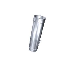 Schornsteinsanierungs Bausatz 0,6 mm - Edelstahlschornstein einwandig GBEW06 DN 130 7,5 m