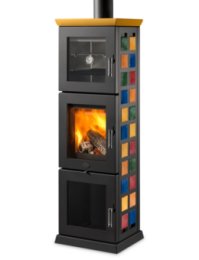 Max Blank Kaminofen Florenz mit Backfach