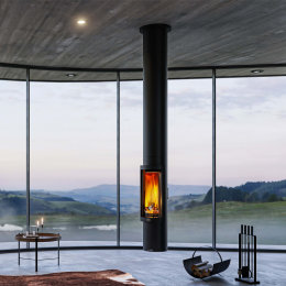 Max Blank Kaminofen Andorrra, Stahl anthrazit,...