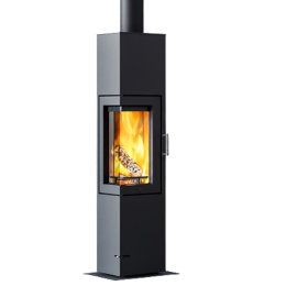 Max Blank Kaminofen Lübeck SP, Stahl anthrazit,  mit...