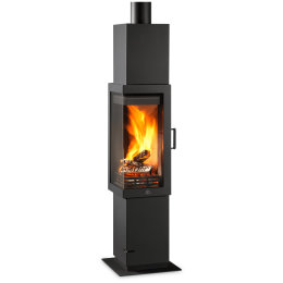 Max Blank Kaminofen Frankfurt, Stahl anthrazit mit...