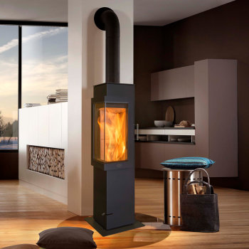 Max Blank Kaminofen Erfurt, Stahl anthrazit