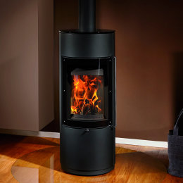 Max Blank Kaminofen Nimes Steel, Stahl anthrazit