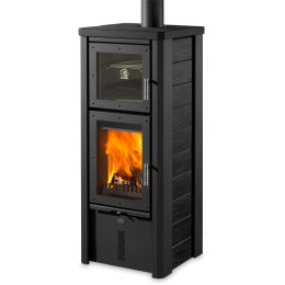 Max Blank Kaminofen Odin mit Backfach