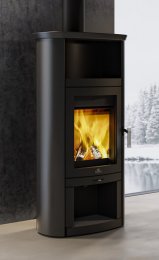 Max Blank Kaminofen Rio mit Warmhaltefach